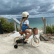 Steel Pedal Bike with Carry Strap Bundle