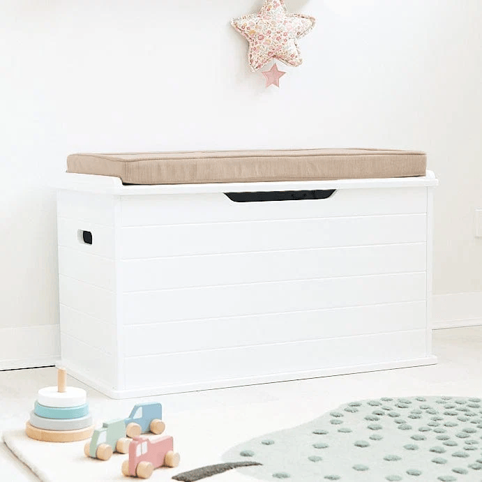 Taylor Toy Box w/ Corduroy Cushion