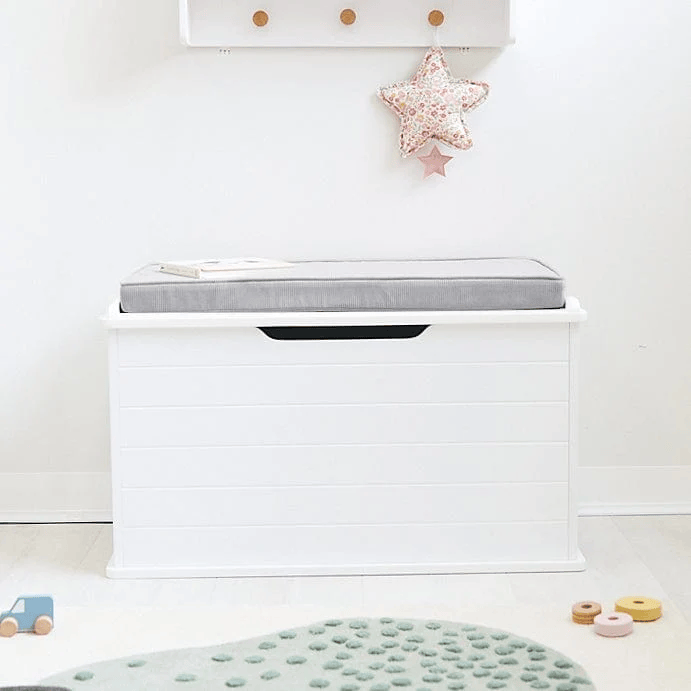Taylor Toy Box w/ Corduroy Cushion
