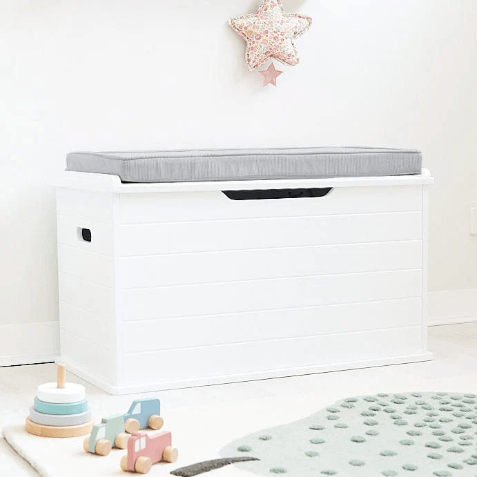 Taylor Toy Box w/ Corduroy Cushion