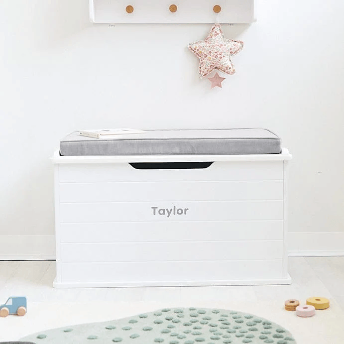Taylor Toy Box w/ Corduroy Cushion