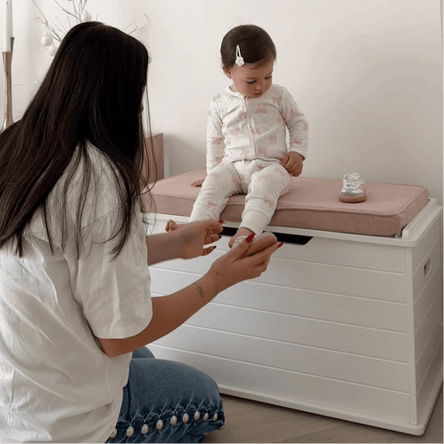 Taylor Toy Box w/ Corduroy Cushion