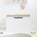 Taylor Toy Box w/ Corduroy Cushion Latte