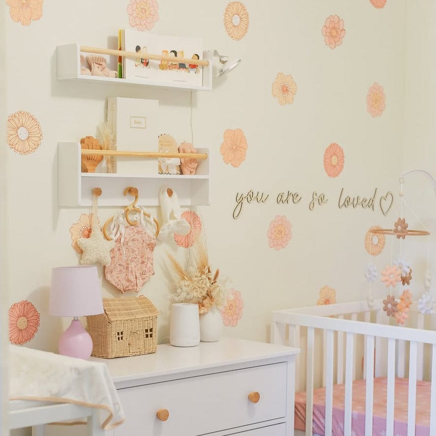 TULLY Wall Mounted Shelf with Hooks