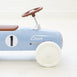 Vintage Ride-on Steel Racer Car Dusty Blue