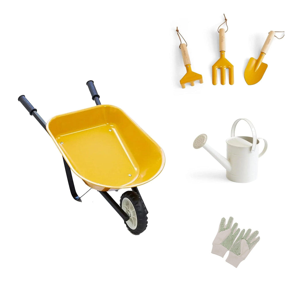 Wheelbarrow Garden Bundle Mustard