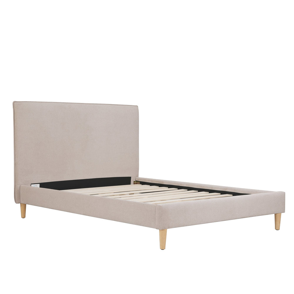 Willow Upholstered Bed Biscotti Double