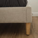 Willow Upholstered Bed Biscotti