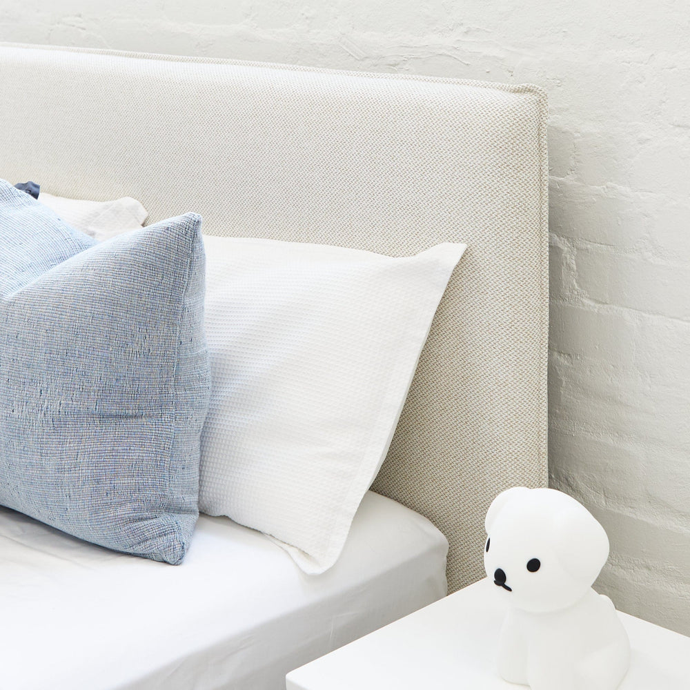 Willow Upholstered Bed Nordic Latte Double