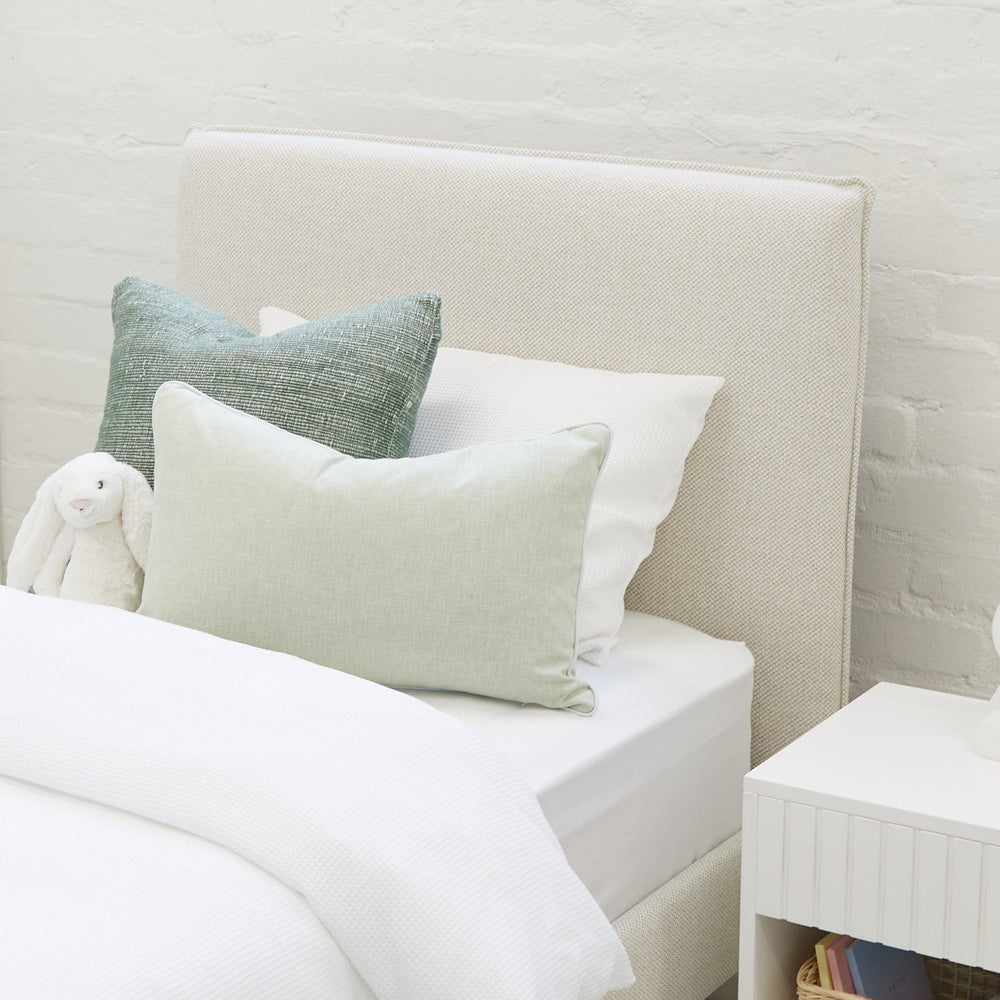 Willow Upholstered Bed Nordic Latte King Single