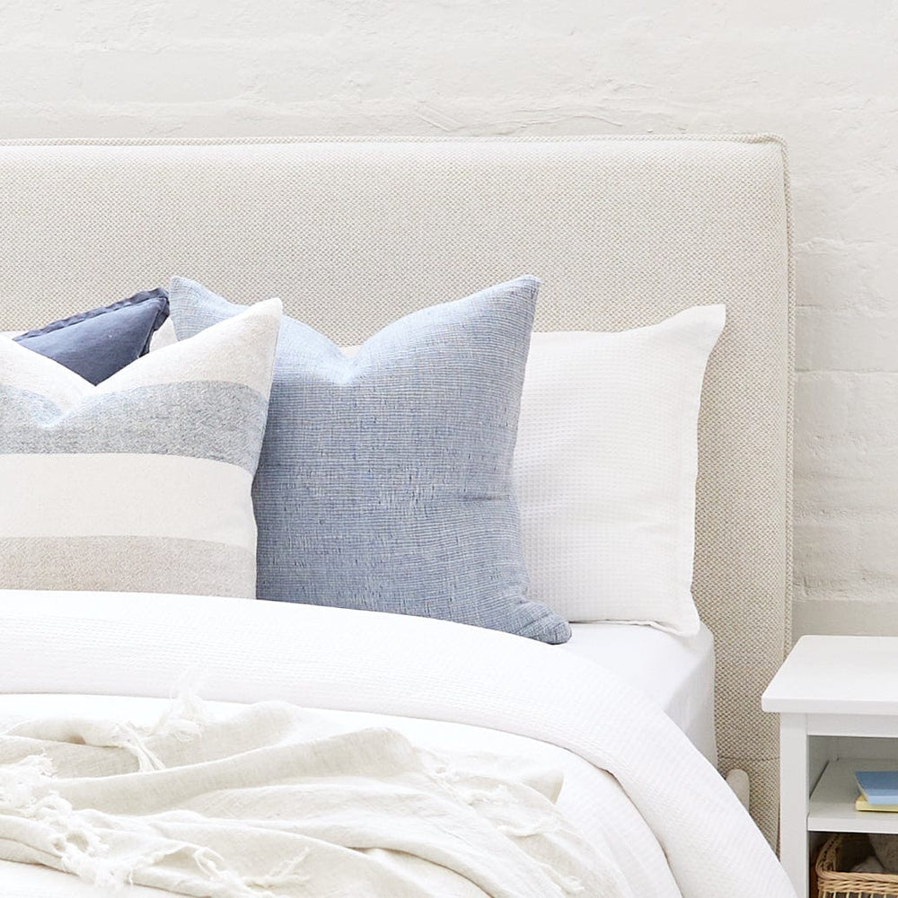 Willow Upholstered Bed Nordic Latte Double