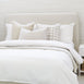 Willow Upholstered Bed Nordic Latte Double