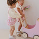 Wooden Moon Doll Pram Blush Pink