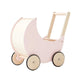 Wooden Moon Doll Pram Soft Pink