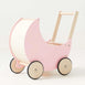 Wooden Moon Doll Pram Blush Pink