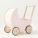 Wooden Moon Doll Pram Soft Pink