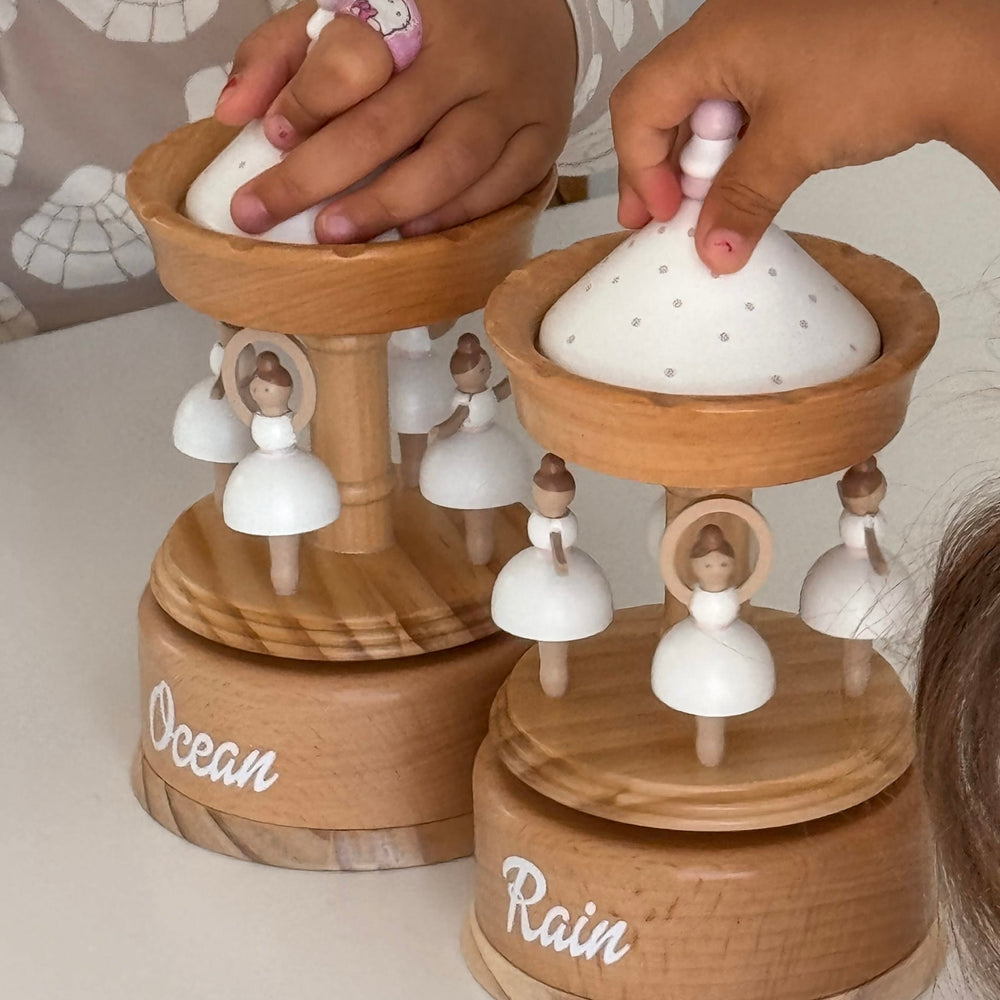 Wooden Musical Carousel - Ballerina