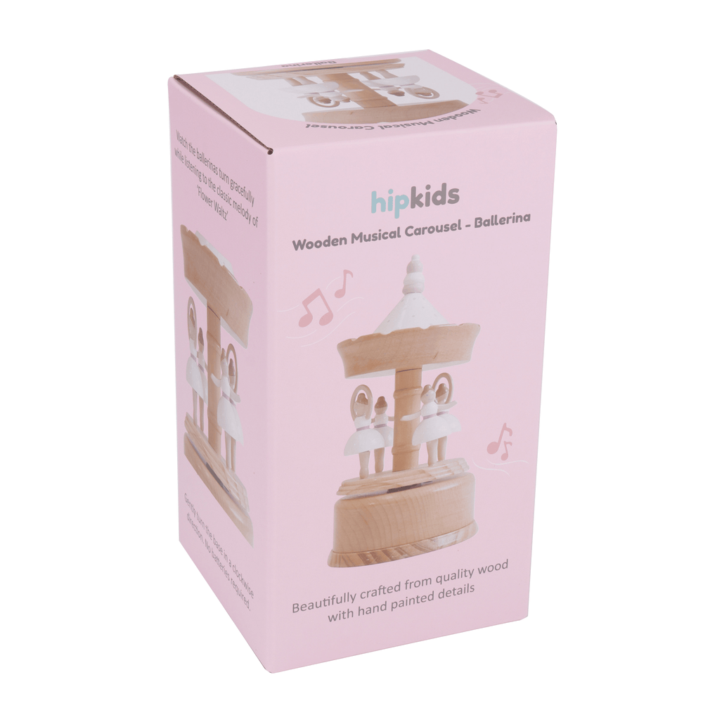 Wooden Musical Carousel - Ballerina