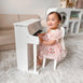 Wooden Musical Toy Piano White