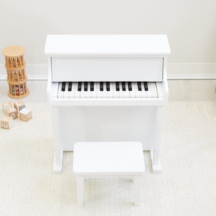 Musical Toy Piano White