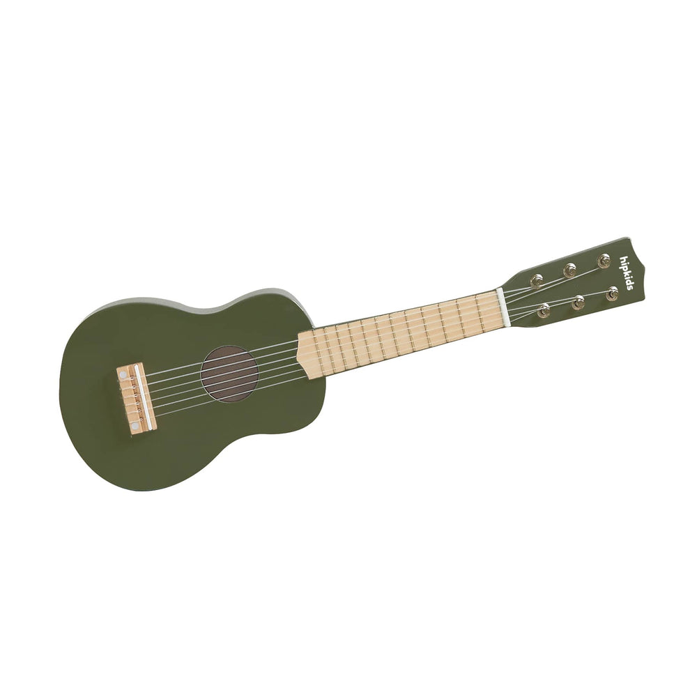 Wooden Toy Guitar Olive