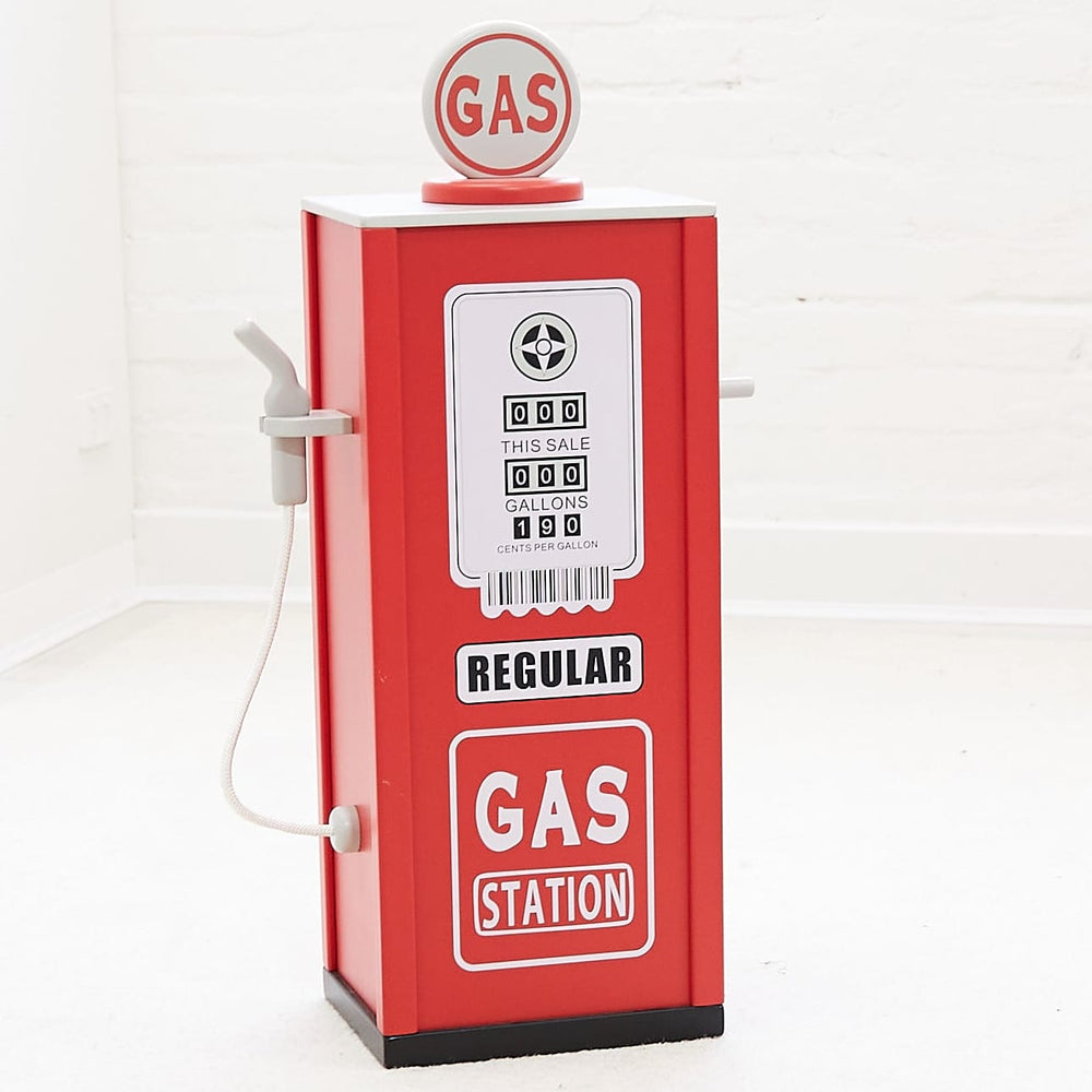 Wooden Toy Petrol Pump - Preorder