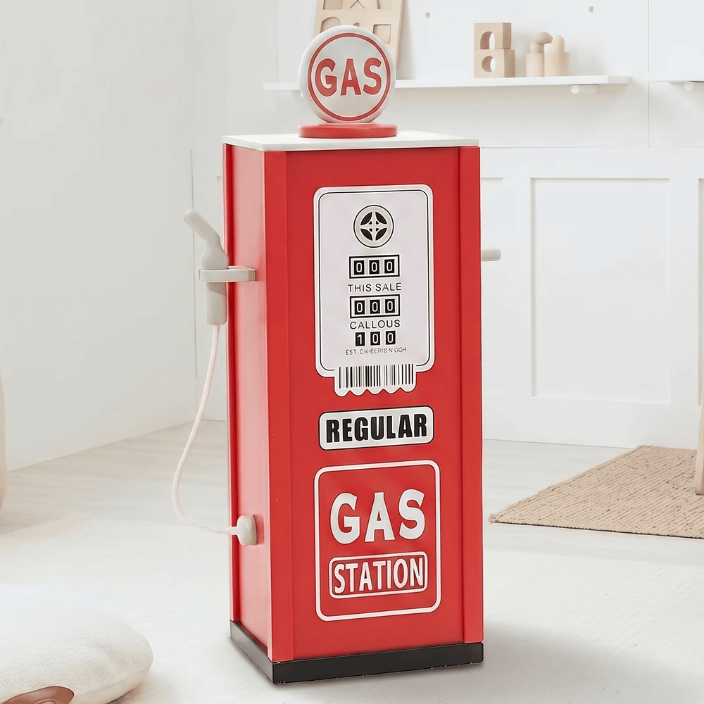 Wooden Toy Petrol Pump - Preorder