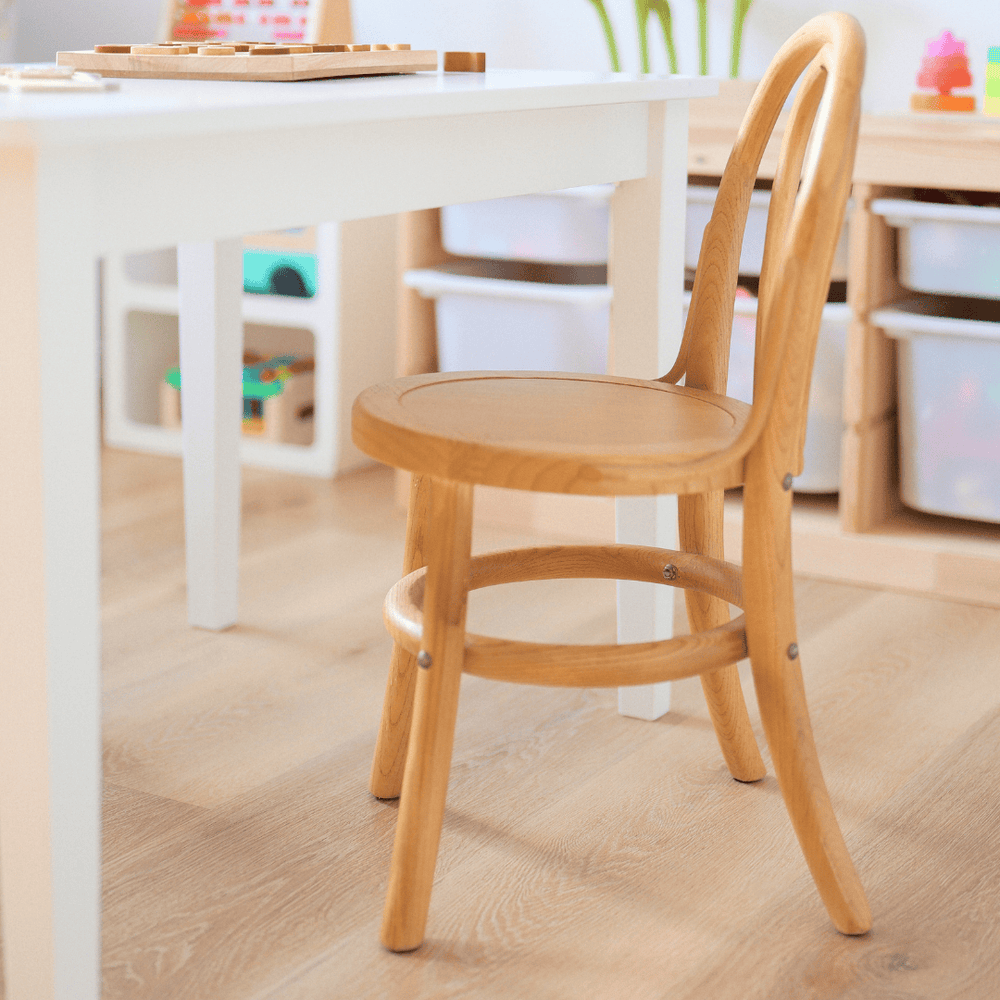 Yves Kids Table & 2 Chairs Set Natural