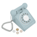 Imagine That Wooden Rotary Telephone Aqua Green