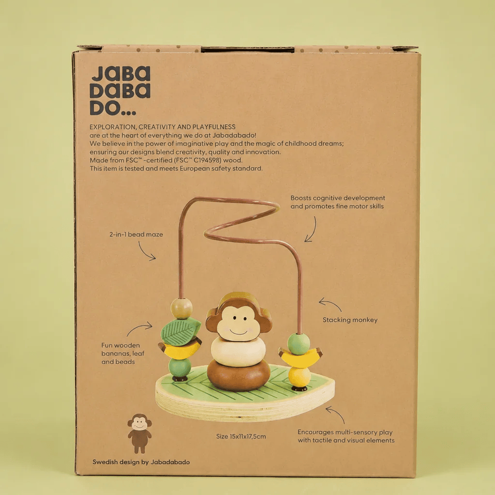 JaBaDaBaDo Abacus Monkey - Preorder