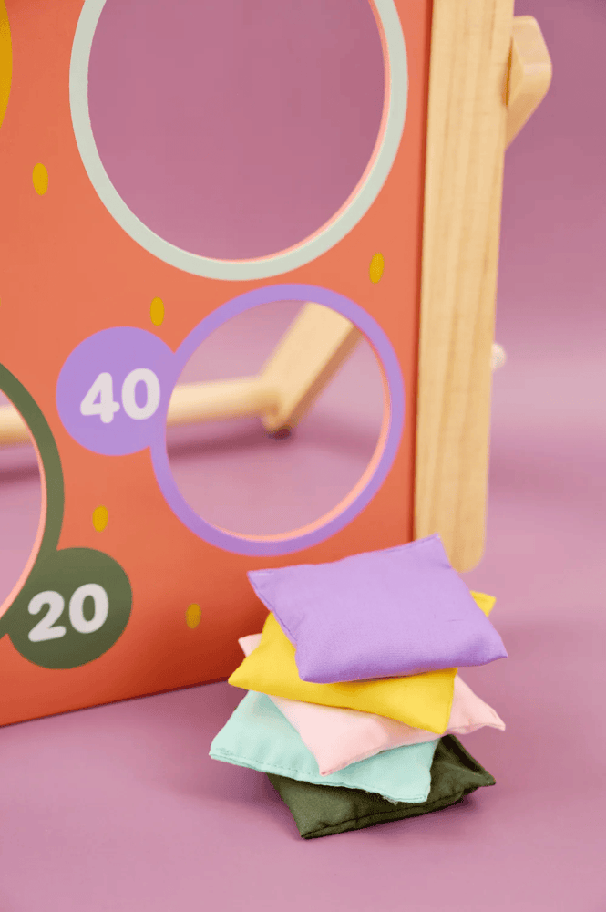 JaBaDaBaDo Bean Bag Throw Game Strawberry - Preorder