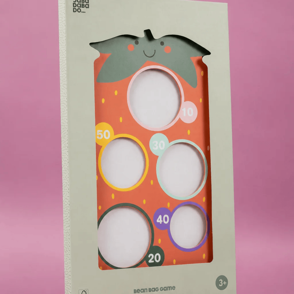 JaBaDaBaDo Bean Bag Throw Game Strawberry - Preorder
