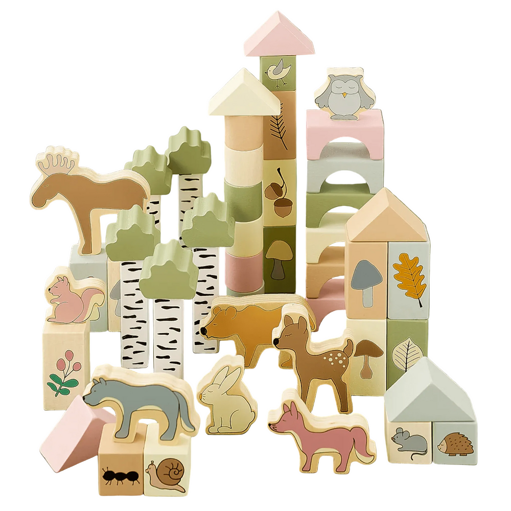 JaBaDaBaDo Building Blocks Forest 50pcs