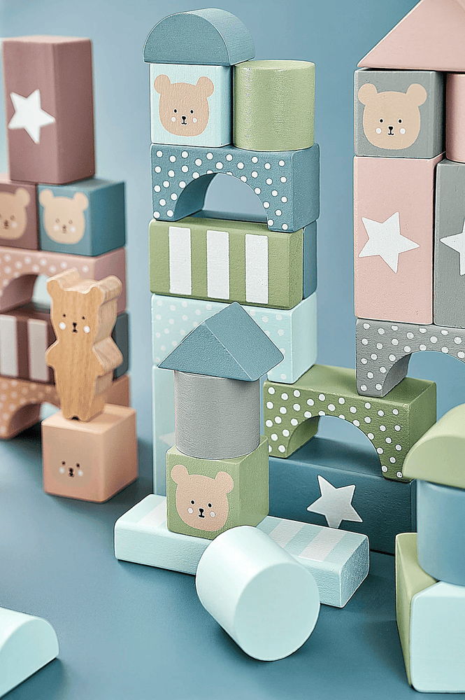 JaBaDaBaDo Building Blocks Teddy