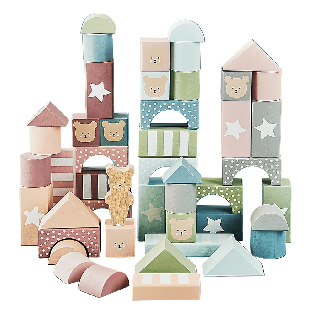 JaBaDaBaDo Building Blocks Teddy