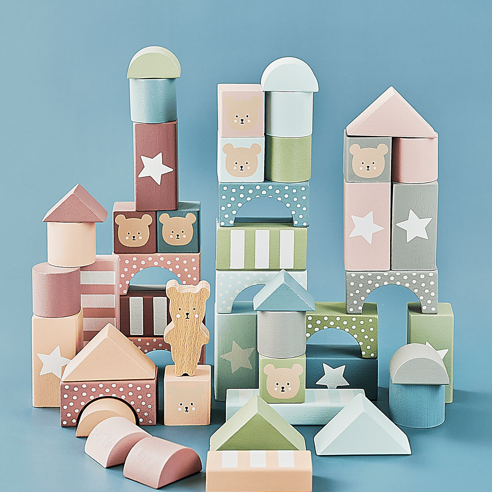 JaBaDaBaDo Building Blocks Teddy