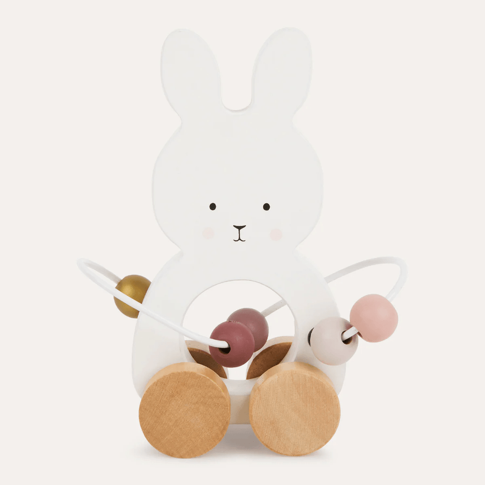 JaBaDaBaDo Pull Bunny with Abacus