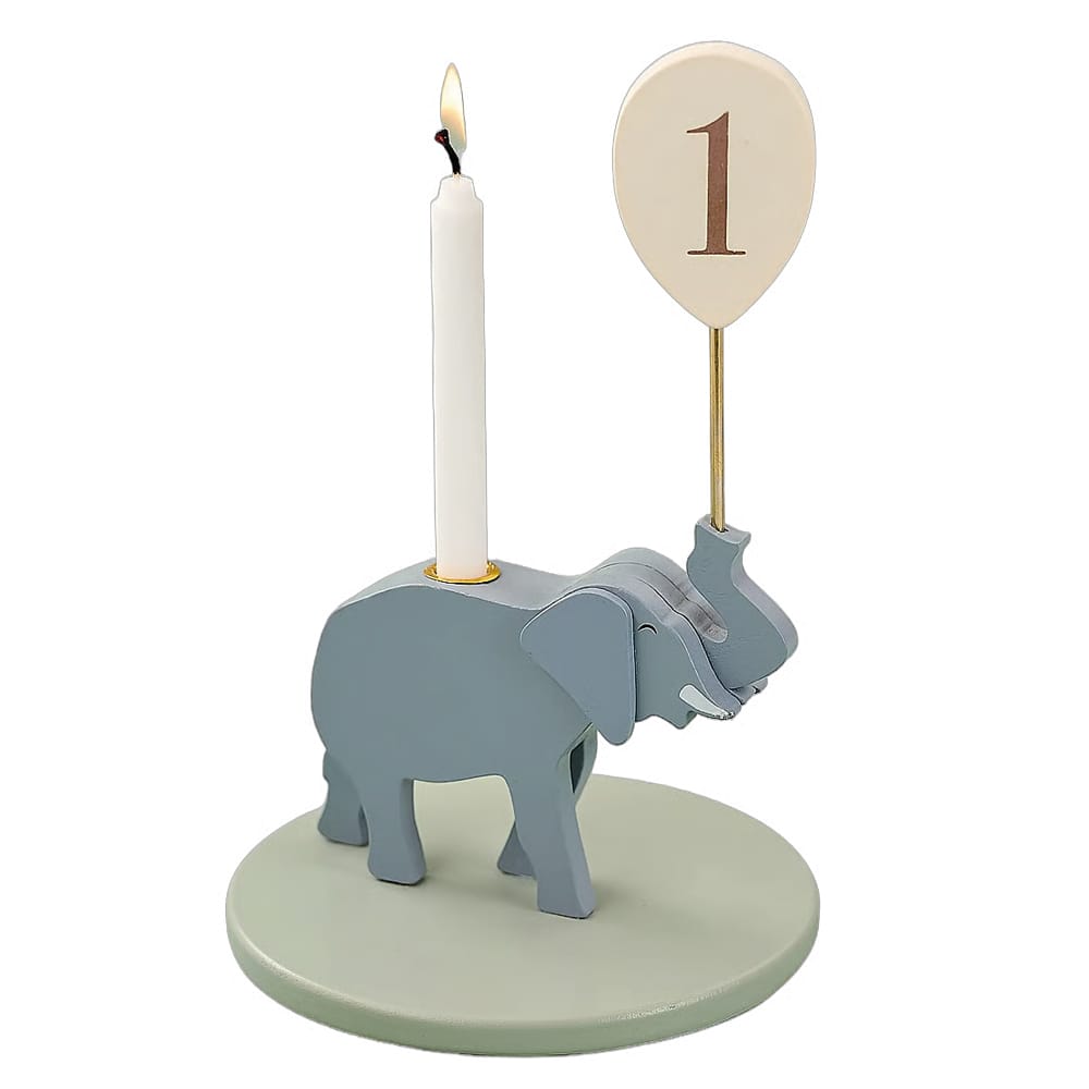 JaBaDaBaDo Candlestick Elephant