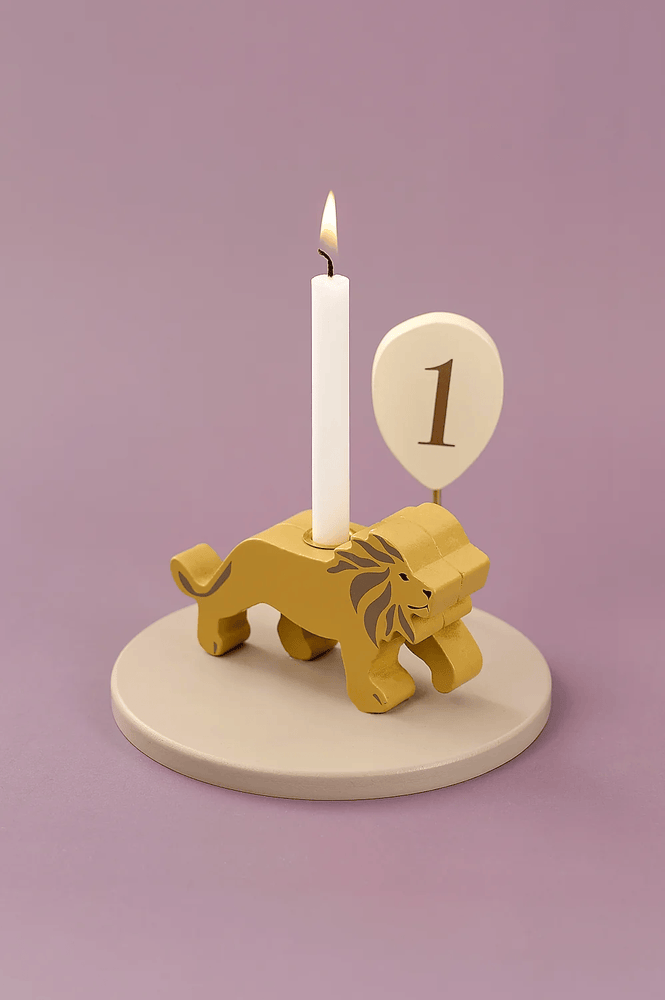 JaBaDaBaDo Lion Candlestick - Preorder