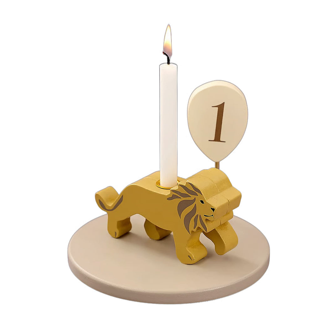 JaBaDaBaDo Lion Candlestick - Preorder