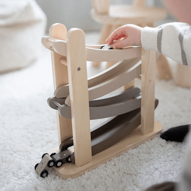 JaBaDaBaDo Ramp Racer Car Roller with Cars - Nature