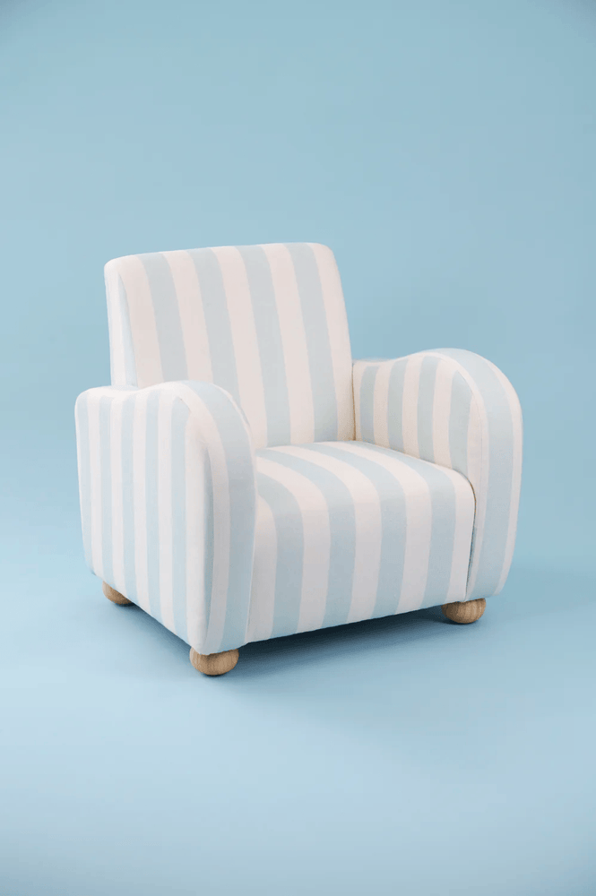 JaBaDaBaDo Chair - Preorder Blue/White Stripes