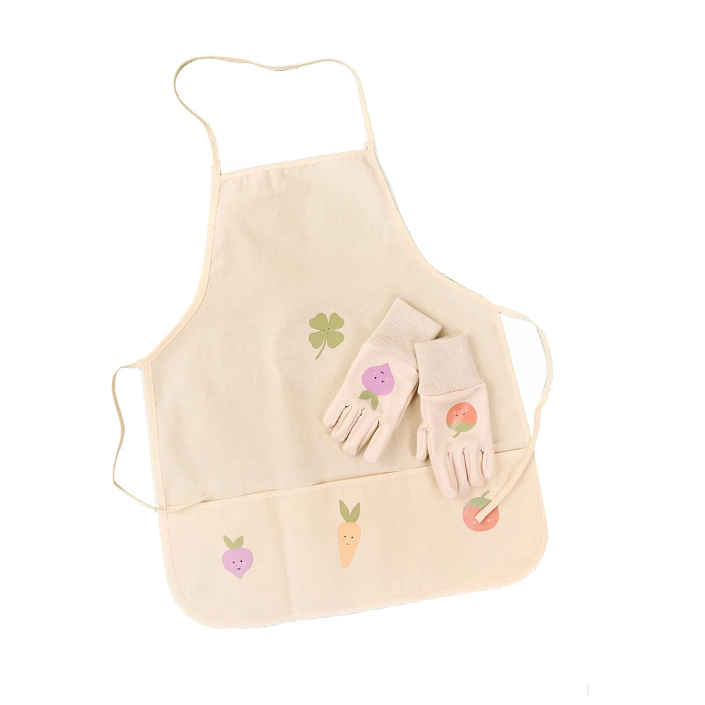 JaBaDaBaDo Garden Apron & Gloves Set - Preorder