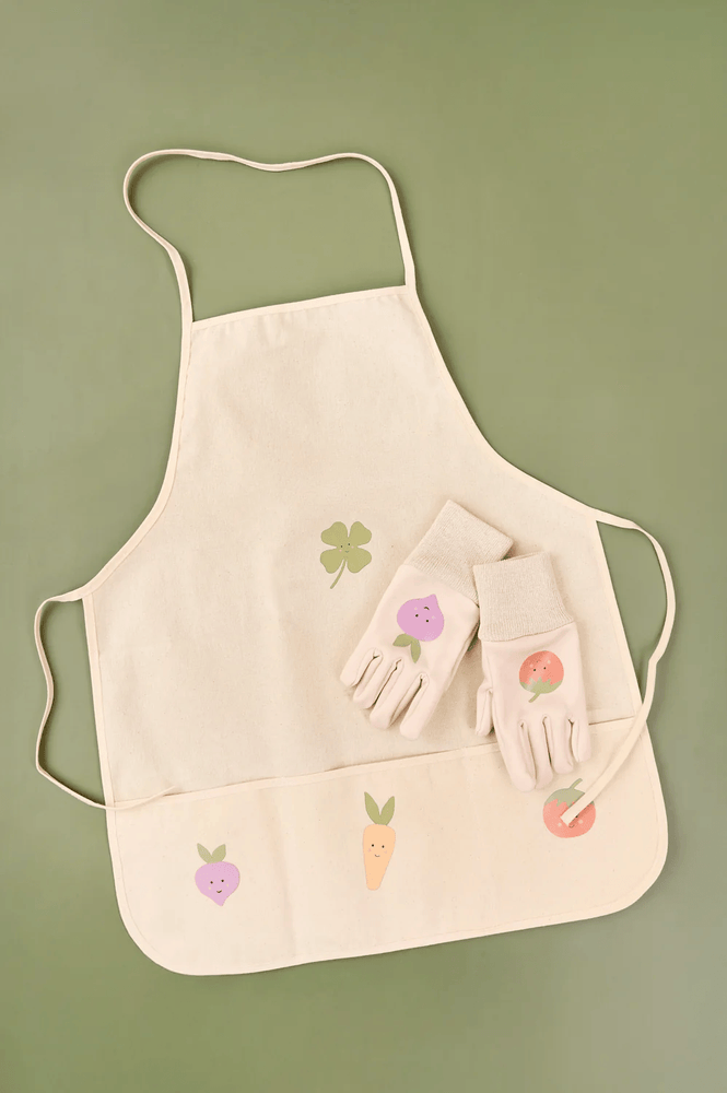 JaBaDaBaDo Garden Apron & Gloves Set - Preorder