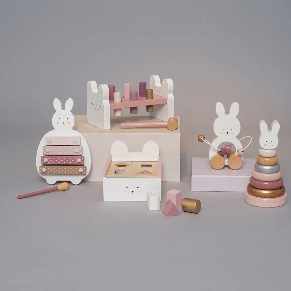 JaBaDaBaDo Hammer Peg Bunny