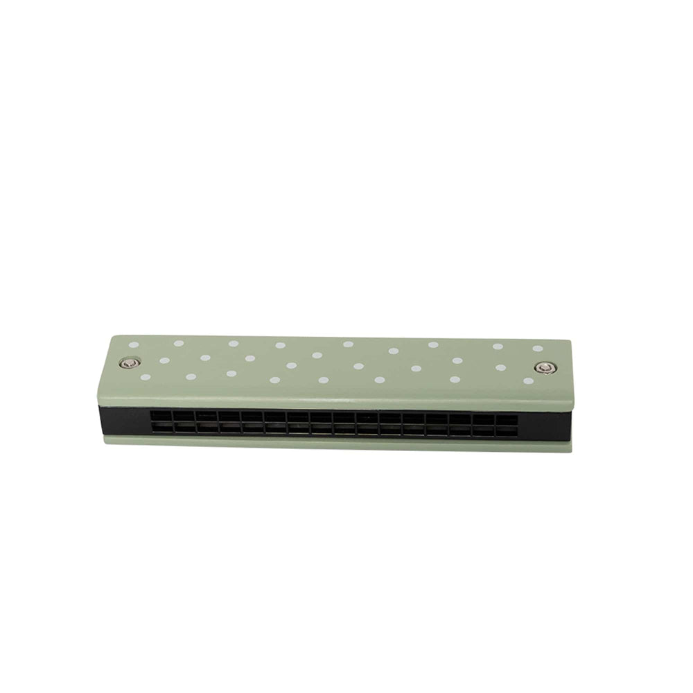 JaBaDaBaDo Harmonica Green Stripes