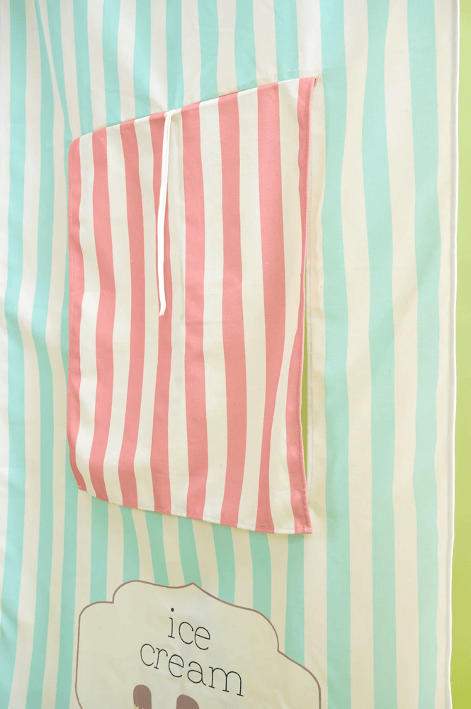 JaBaDaBaDo Ice Cream Shop Curtain - Preorder