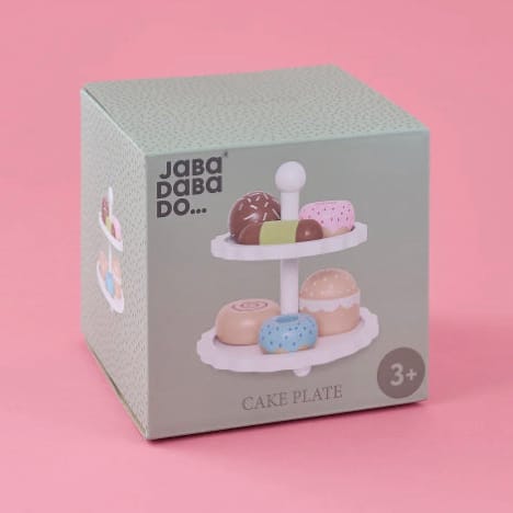 JaBaDaBaDo Mixed Cookies & Plate Set