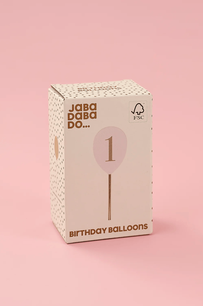 JaBaDaBaDo 0-9 Number Balloons for Candlestick - Preorder