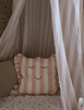 JaBaDaBaDo Pillow - Preorder Pink/White Stripes